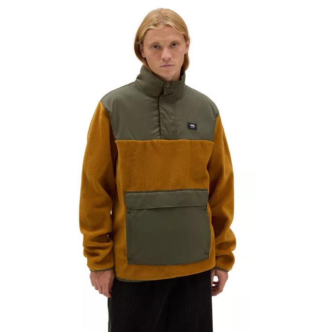 Load image into Gallery viewer, Vans Mammoth Pullover Golden Brown VN0A7S86CBT1
