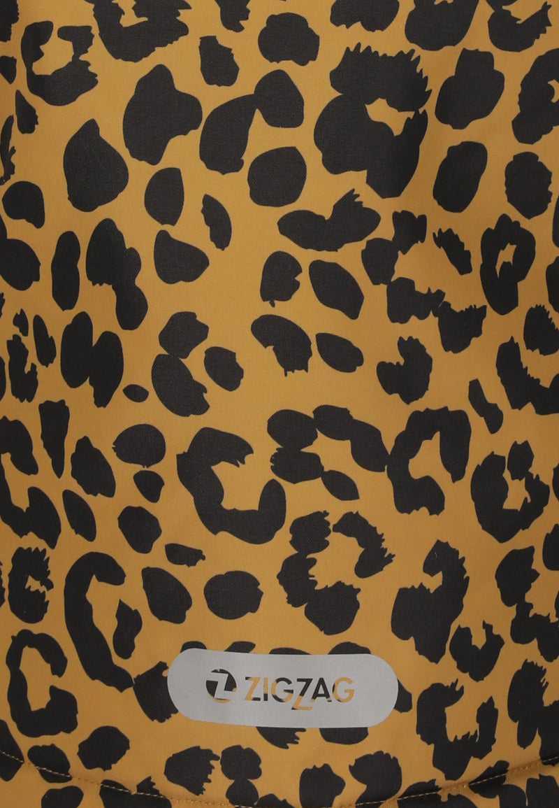 Load image into Gallery viewer, Zig Zag Kid&#39;s Funzone Printed Ski Jacket (6-12 Years) Dull Gold Z253004-5263
