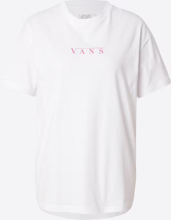 Load image into Gallery viewer, Vans Women&#39;s Talk Talk T-Shirt White VN000RDDWHT
