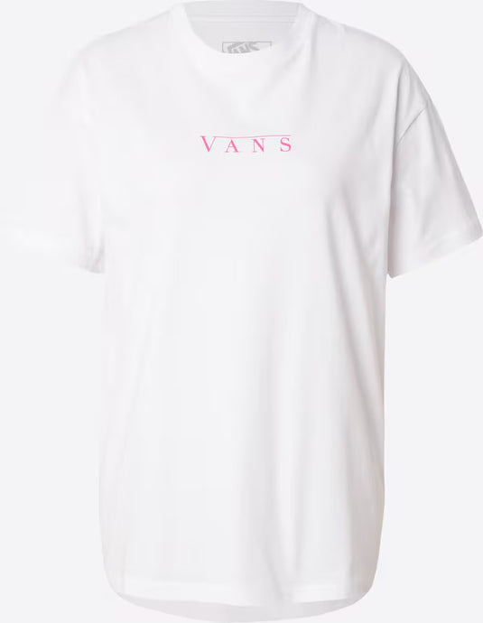 Vans Women's Talk Talk T-Shirt White VN000RDDWHT