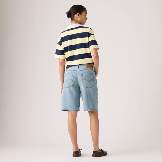 Levi's Women's Baggy Dad Jorts Shorts Blue 000MJ0017