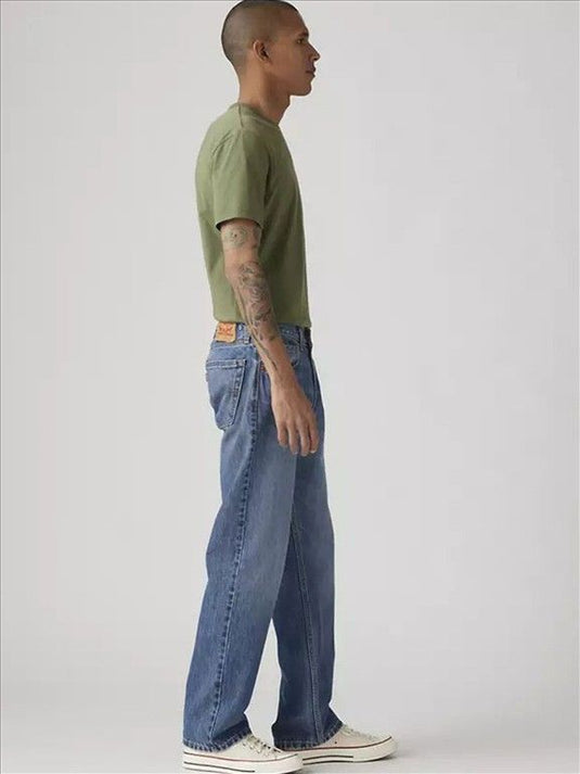 Levi's Men's 555 Relaxed Straight Jeans Dark Wash A72230011