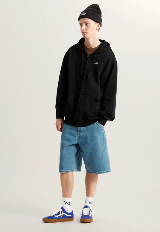 Vans Men's Salton Full Zip Hoodie Black VN0010GBBLK