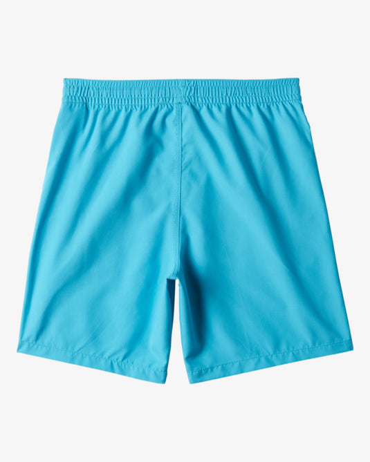 Billabong Kids' All Day Layback Swim Shorts Cyan EBBJV00115_6513
