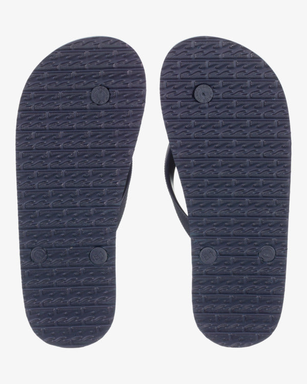 Load image into Gallery viewer, Billabong Kids&#39; Tides Flip Flops Coastal EBBL100012-CTL
