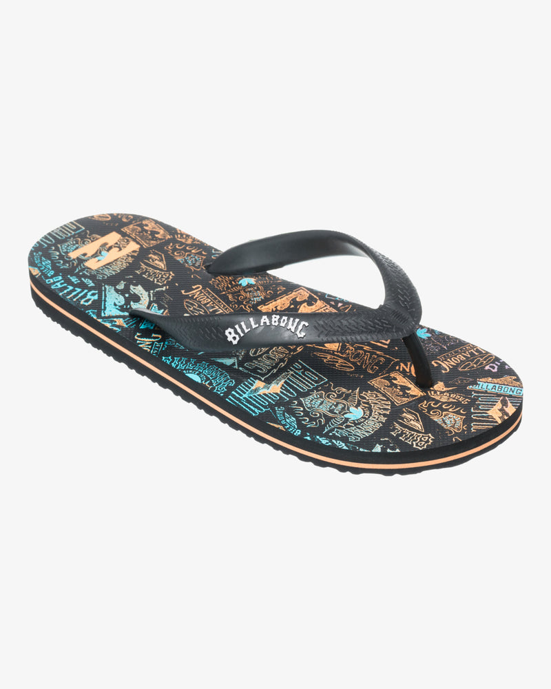 Load image into Gallery viewer, Billabong Kids&#39; Tides Flip Flops Multi EBBL100012-MUL
