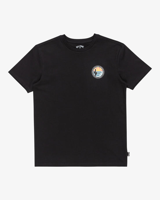 Billabong Kids' Shine Bright Short Sleeves T-Shirt (8-16 years) Black EBBZT00159_BLK