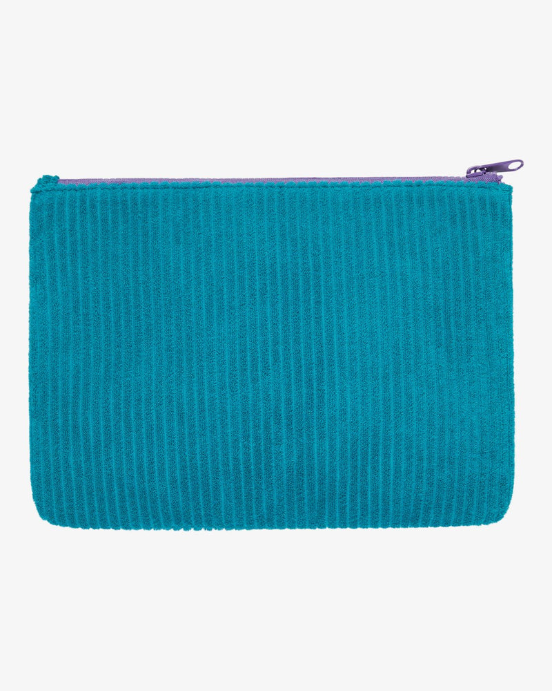 Load image into Gallery viewer, Billabong Women&#39;s Summer Escape Zipper Wallet Blue Lagoon EBJAA00123_BNW0
