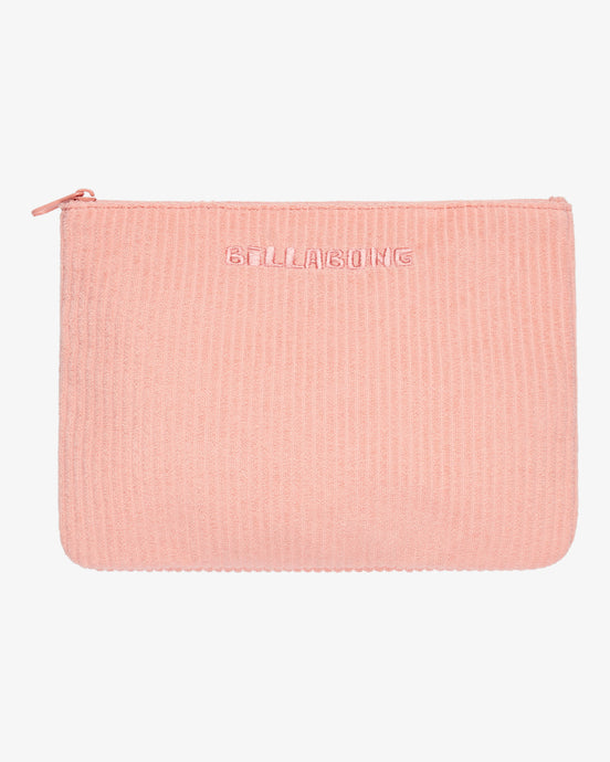 Billabong Women's Summer Escape Zipper Wallet Peach Tart EBJAA00123_MFQ0