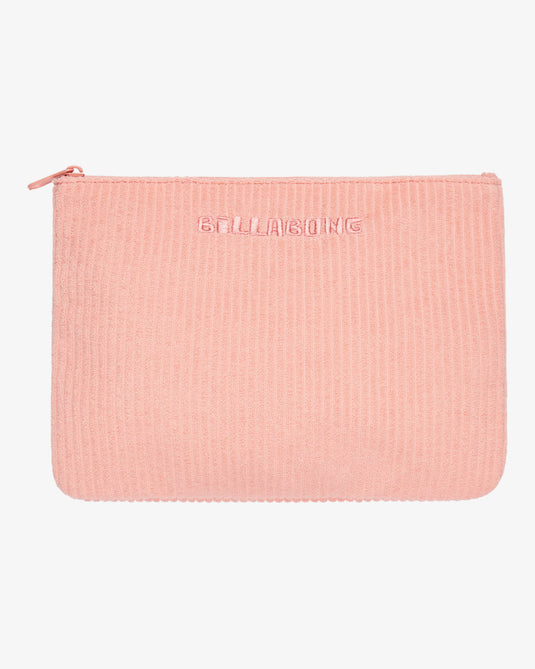 Billabong Women's Summer Escape Zipper Wallet Peach Tart EBJAA00123_MFQ0