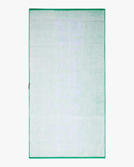 Billabong Women's Lie Down Beach Towel 90 X 160 Summer Green EBJAA00124-GQP0