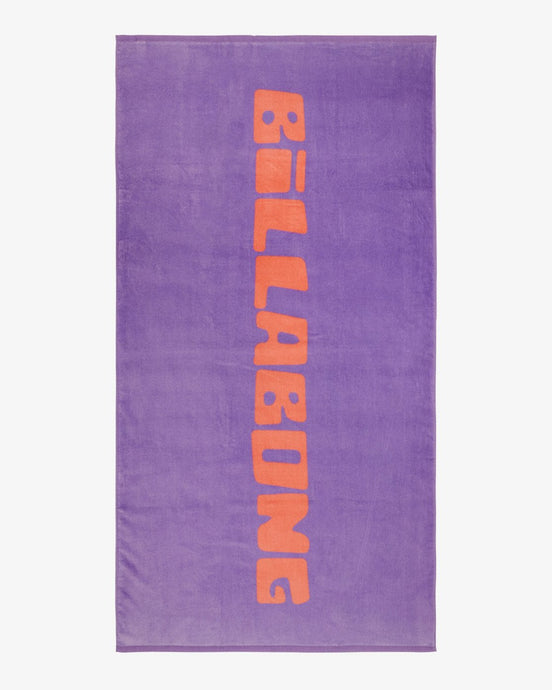 Billabong Women's Lie Down Towel 180x90cm Prism Violet EBJAA00124_PRV
