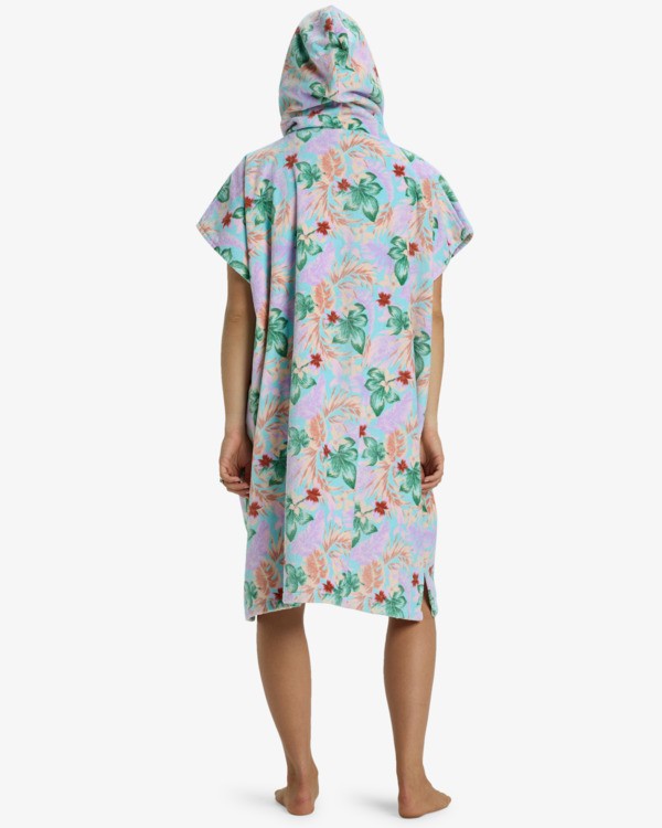Load image into Gallery viewer, Billabong Women&#39;s Hooded Towel Coastal Blue EBJAA00125-BEM0
