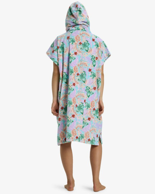Billabong Women's Hooded Towel Coastal Blue EBJAA00125-BEM0