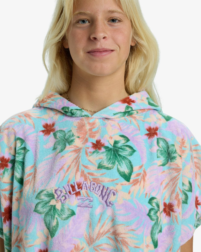 Load image into Gallery viewer, Billabong Women&#39;s Hooded Towel Coastal Blue EBJAA00125-BEM0
