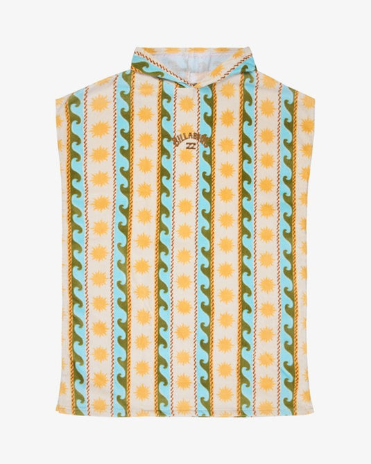 Billabong Women's Poncho Towel Salt Crystal EBJAA00134-SCS