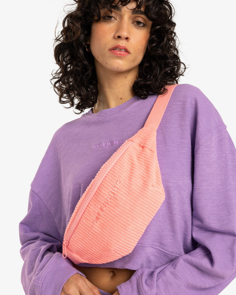 Load image into Gallery viewer, Billabong Women&#39;s Week End Together Waist Pack Peach Tart EBJBA03003_MFQ0
