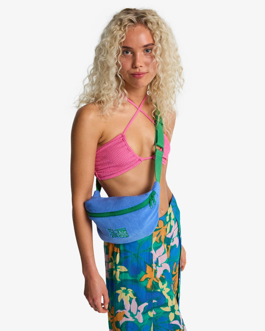 Billabong Women's Long Weekend Hip Pouch True Blue EBJBA03005-TRB