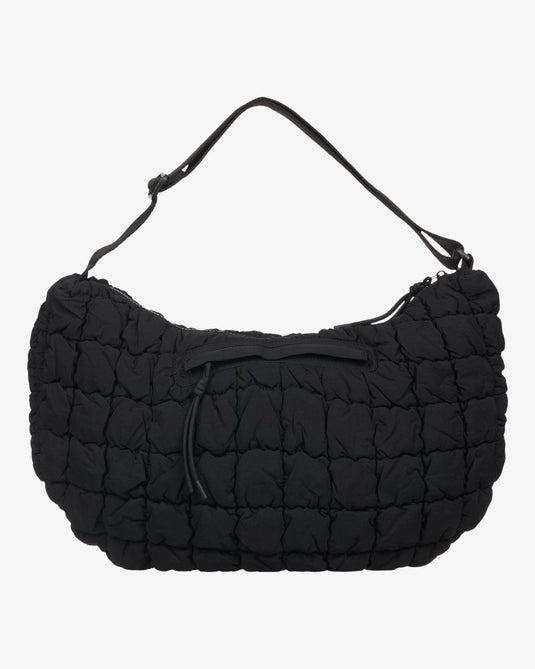 Billabong Women's Big Sunshine Hip Pouch Half Moon Shape Black Pebble EBJBP00107-BPB