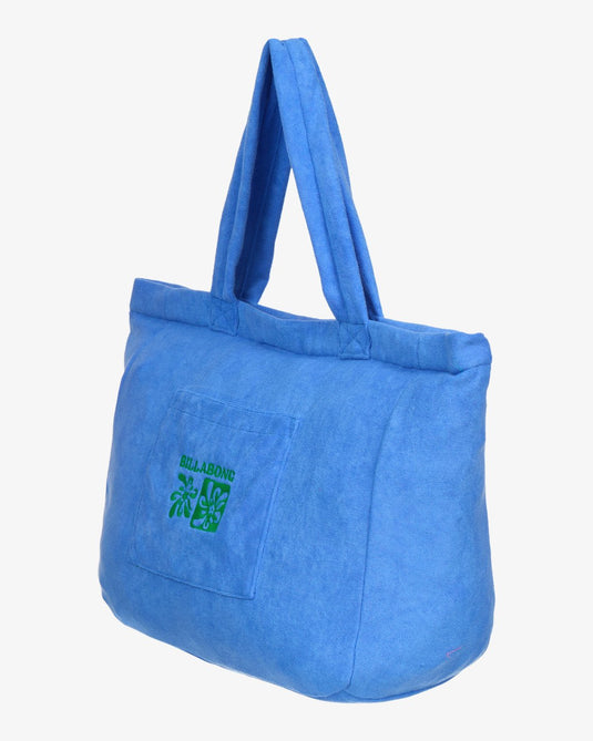 Billabong Women's Beach Girl Tote Bag True Blue EBJBT00140-TRB