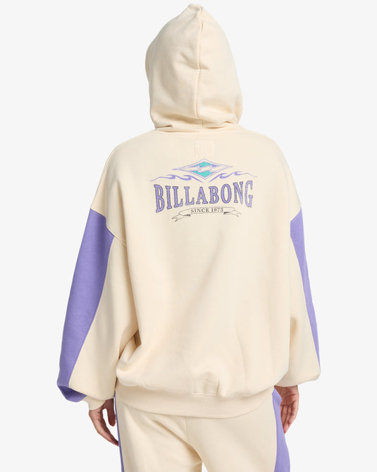 Billabong Women's 73 Hoodie Whitecap EBJFT00156-WCP