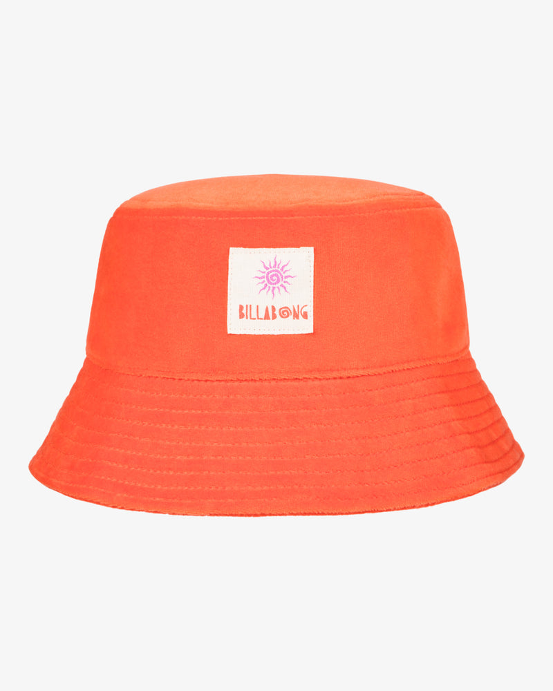 Load image into Gallery viewer, Billabong Women&#39;s Essential Bucket Hat Coral Craze EBJHA00110-NME0
