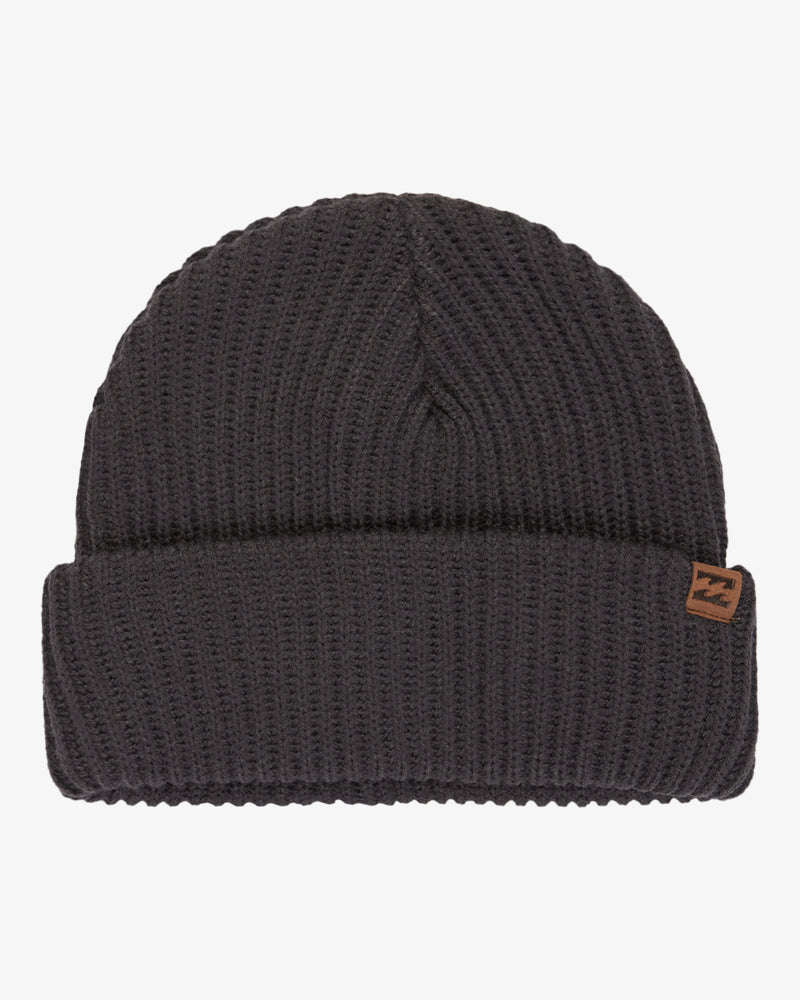 Load image into Gallery viewer, Billabong Women&#39;s Alta Rib Beanie Black Sands EBJHA00121-BSD
