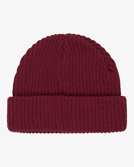 Billabong Women's Alta Rib Beanie Burgundy EBJHA00121-BUR