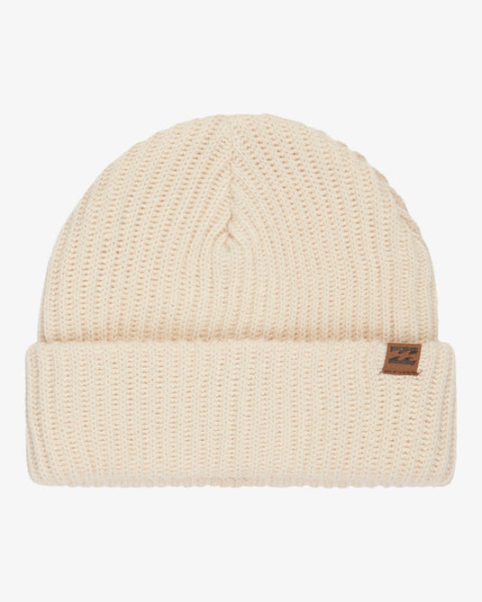 Billabong Women's Alta Rib Beanie White Cap EBJHA00121-WCP