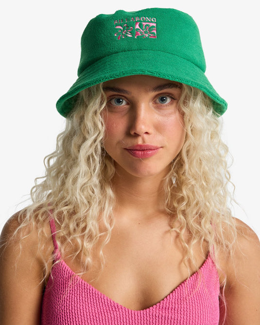 Billabong Women's Sunshine Bucket Hat Summer Green EBJHA00128-GQP0