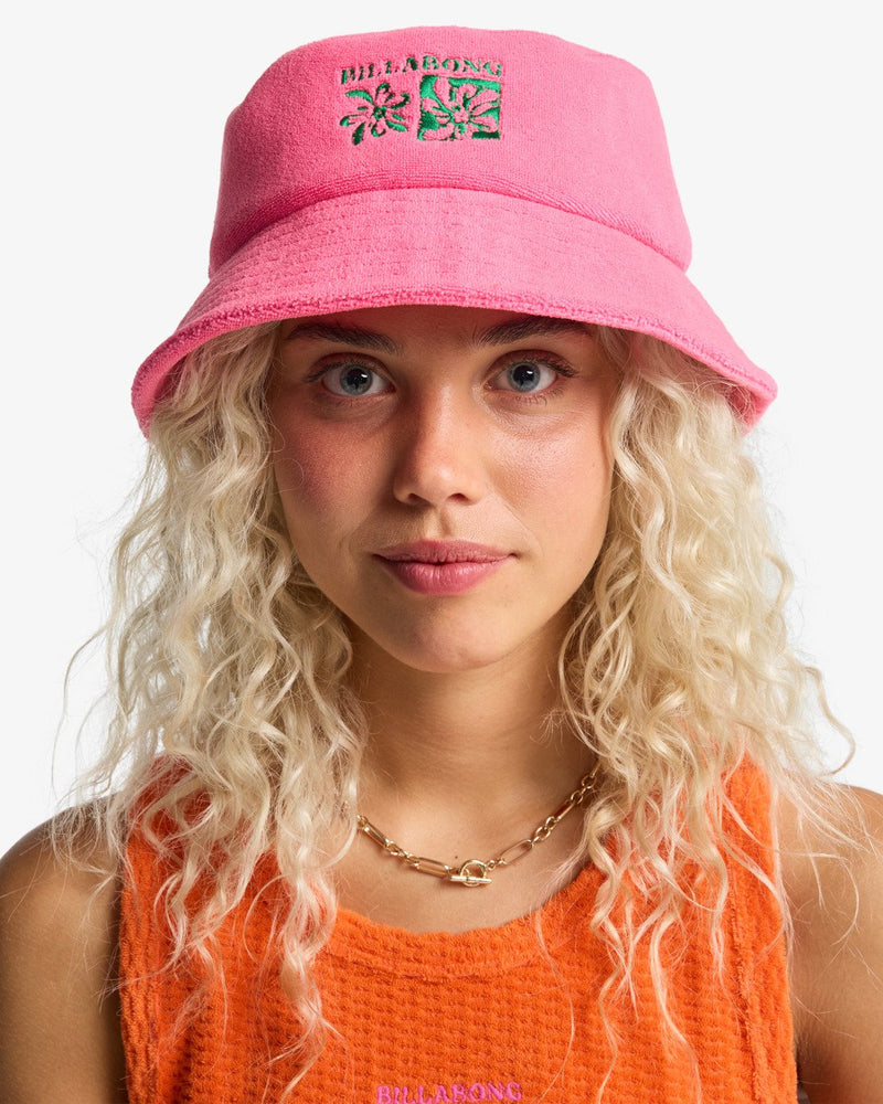Load image into Gallery viewer, Billabong Women's Sunshine Bucket Hat Guava EBJHA00128-MLY0
