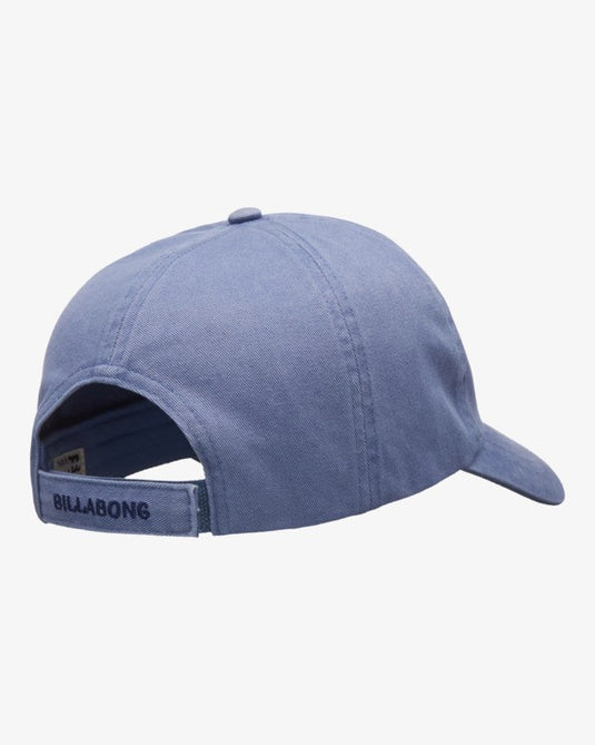 Billabong Women's Hot Weather Canvas Cap Washed Blue EBJHA00133-BLB0