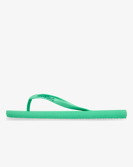 Billabong Women's Sunlight Flip Flops Summer Green EBJL100004-SMG