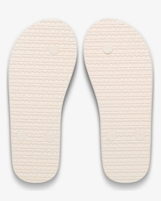 Billabong Women's Dama Flip Flops Salt Crystal EBJL100006-SCS