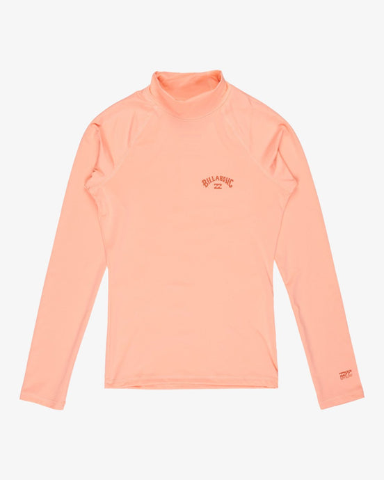 Billabong Women's Tropic Surf Long Sleeve UPF 50 T-Shirt Pink EBJWR03014-MFQ0