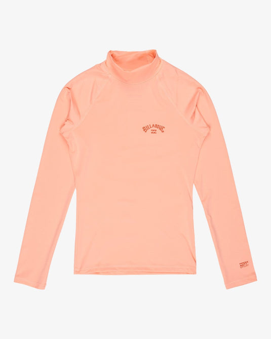 Billabong Women's Tropic Surf Long Sleeve UPF 50 T-Shirt Pink EBJWR03014-MFQ0