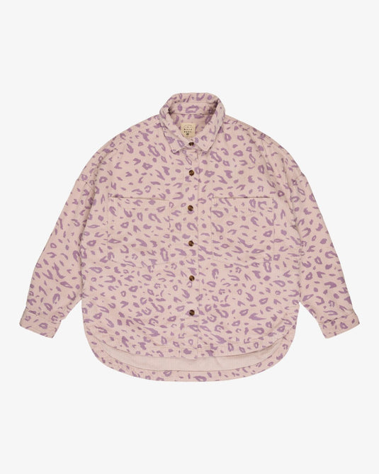 Billabong Women's Stoked On You Long Sleeve Shirt Violet Ice EBJWT00120-VIC