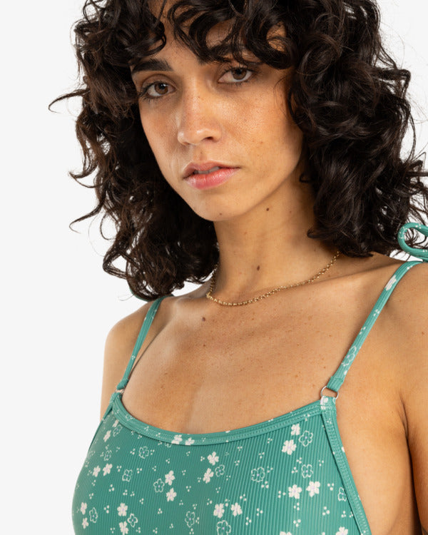 Load image into Gallery viewer, Billabong Women&#39;s In The Green Lena One Piece Swimsuit Island Green EBJX100109_IGN
