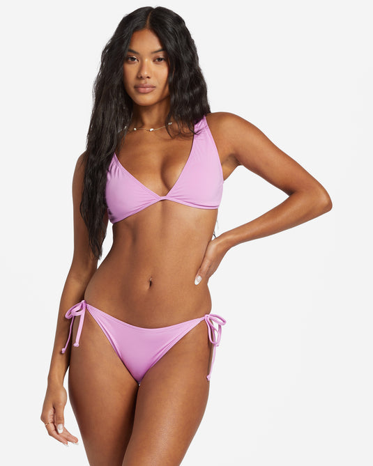 Billabong Women's Sol Searcher Tropic Tie Side Bikini Bottom Lush Lilac EBJX400100-MGJ0