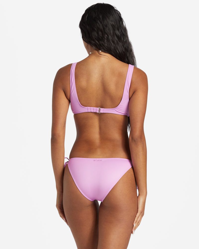 Load image into Gallery viewer, Billabong Women&#39;s Sol Searcher Tropic Tie Side Bikini Bottom Lush Lilac EBJX400100-MGJ0
