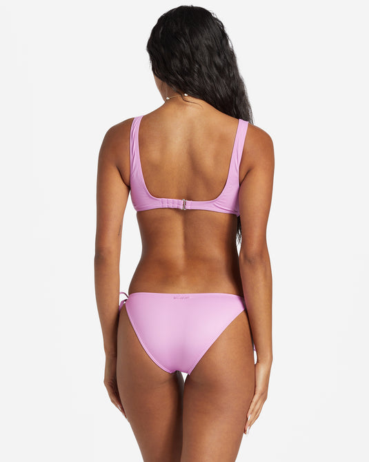 Billabong Women's Sol Searcher Tropic Tie Side Bikini Bottom Lush Lilac EBJX400100-MGJ0