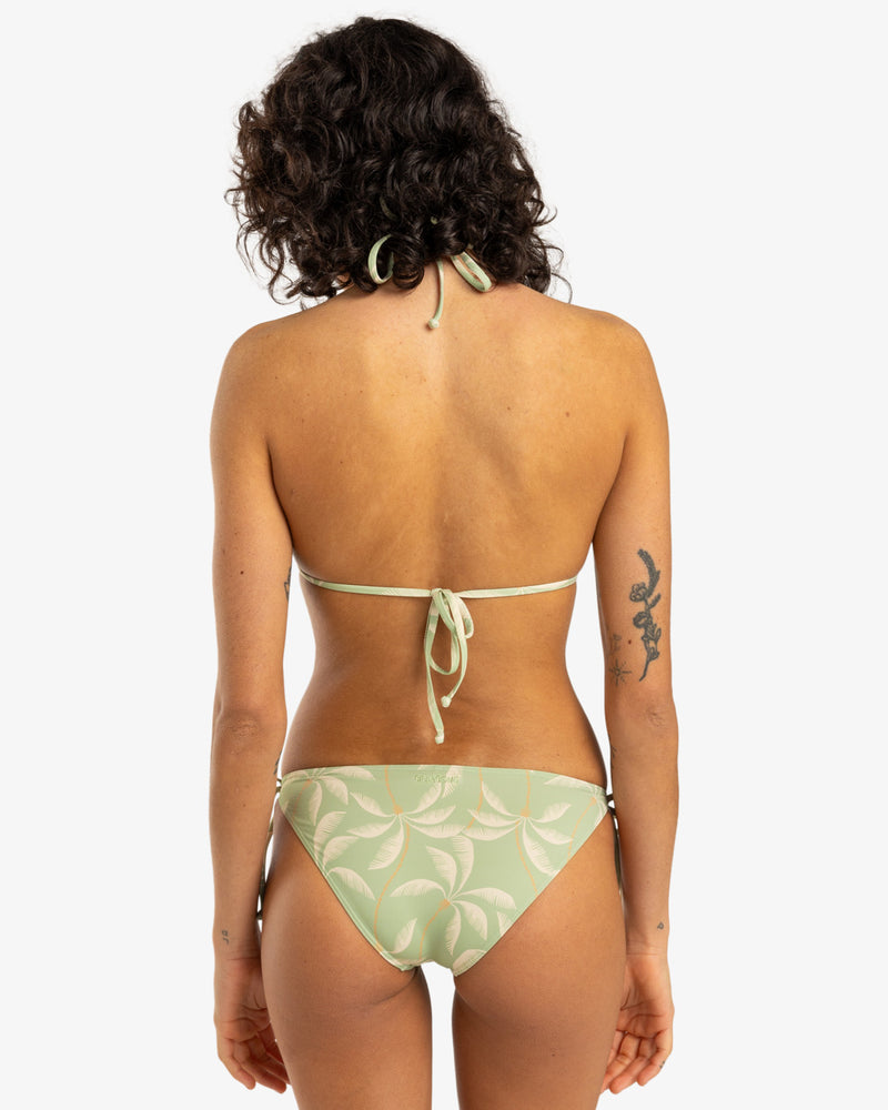 Load image into Gallery viewer, Billabong Women's Gone Tropic Medium Coverage Bikini Bottoms Pitachio EBJX400134-GFM0
