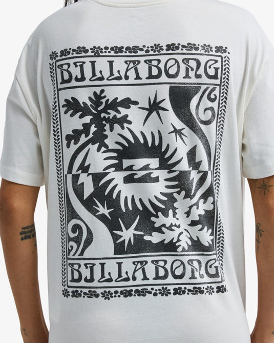 Billabong Women's Always Looking T-Shirt Salt Crystal EBJZT00589-SCS