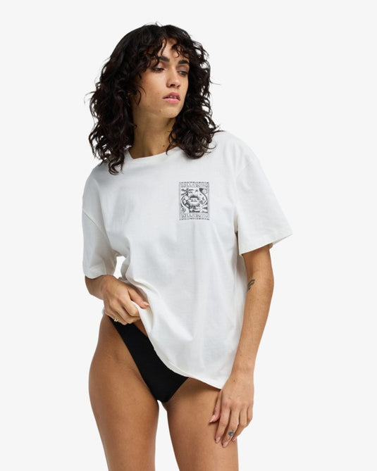 Billabong Women's Always Looking T-Shirt Salt Crystal EBJZT00589-SCS