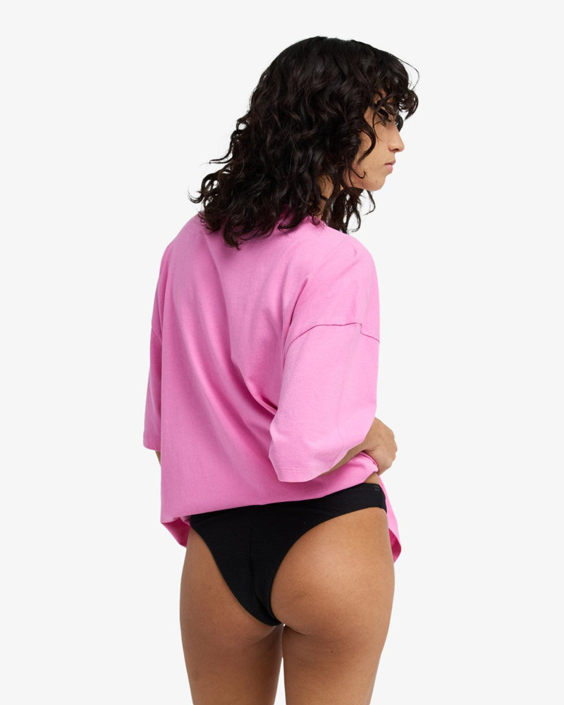 Load image into Gallery viewer, Billabong Women's Feel The Heat T-shirt Party Pink EBJZT00621-MGF0

