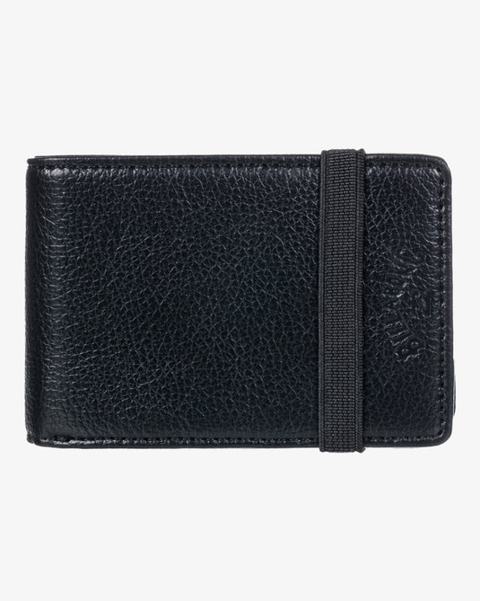 Billabong Men's Locked Slim Tri-Fold Wallet Black EBYAA00104-BLK