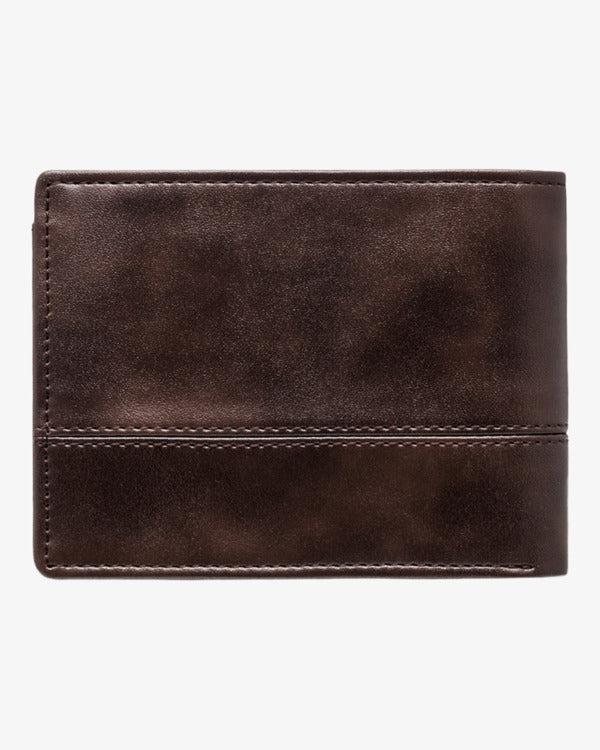Load image into Gallery viewer, Billabong Men&#39;s Dimension Bi-Fold Wallet Chocolate EBYAA00121-CHO
