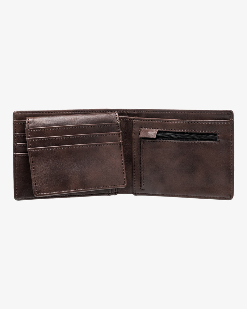 Load image into Gallery viewer, Billabong Men&#39;s Dimension Bi-Fold Wallet Chocolate EBYAA00121-CHO

