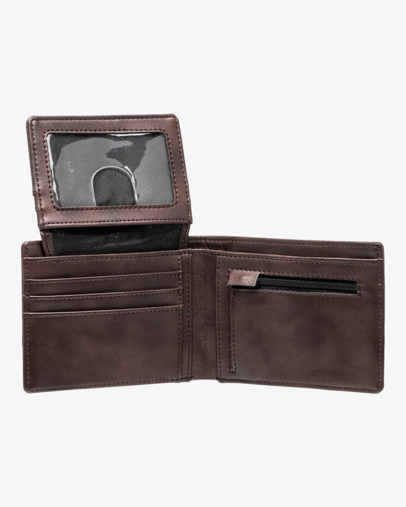 Load image into Gallery viewer, Billabong Men&#39;s Dimension Bi-Fold Wallet Chocolate EBYAA00121-CHO
