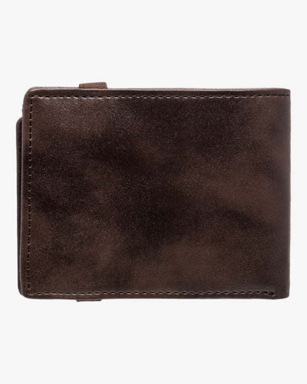 Load image into Gallery viewer, Billabong Men&#39;s Locked Tri-Fold Wallet Chocolate EBYAA00123-CHO
